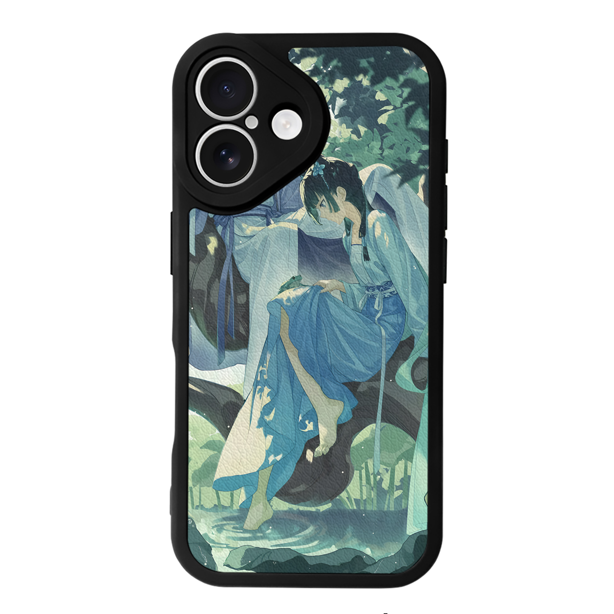 （画像用） 薬屋のひとりごと The Apothecary Diaries 【iPhone 16シリーズ対応】シリコンスマホケース（レザー調） 材質：シリコン